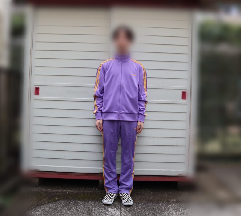 NERDY（ノルディー）の紫ジャージを買った感想【サイズ感レビュー 