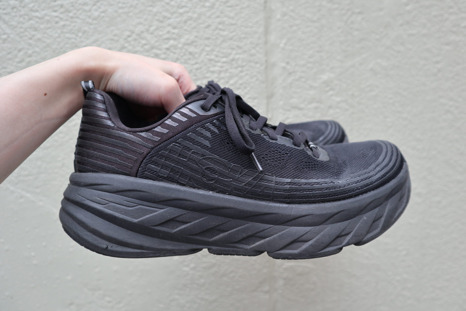 US9 27cm HOKA ONE ONE BONDI 6 新品 黒 正規品