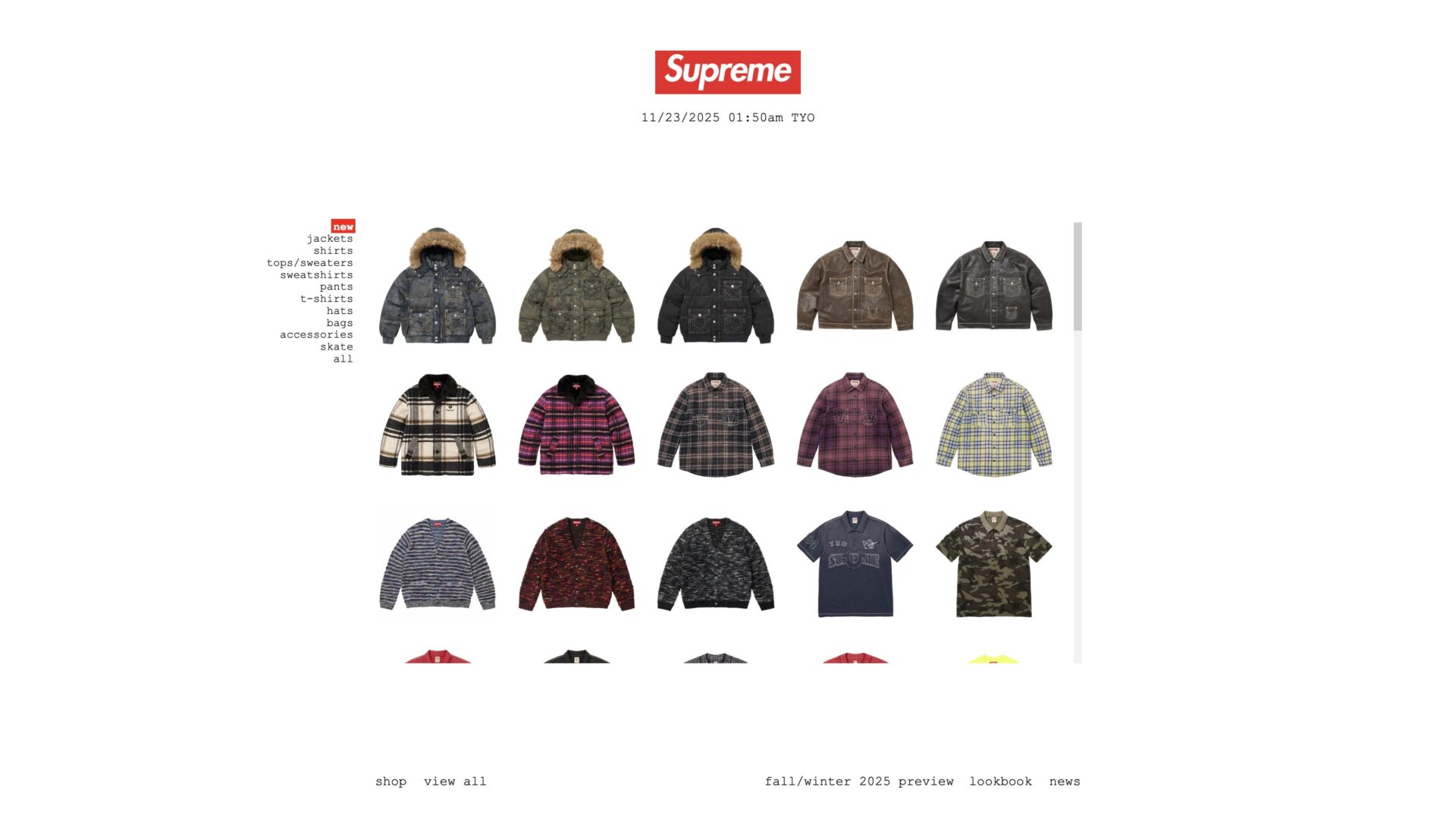 シュプリームのロンT「Small Box L/S Tee」を購入 | サイズ感・質感 